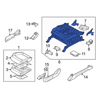 Kia OE - Front Right Seat Track