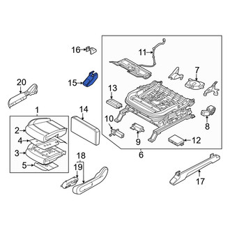 Kia OE - Seat Track Cover