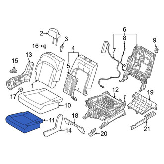 Kia OE - Center Right Seat Cushion Foam