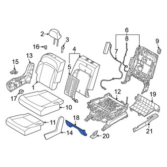 Kia OE - Seat Frame Trim Panel