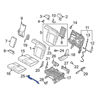 Kia OE - Seat Frame Trim Panel