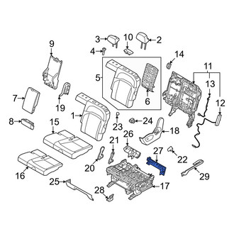 Kia OE - Seat Frame Trim Panel