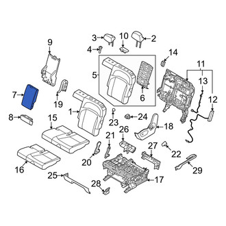 Kia OE - Center Seat Armrest