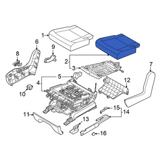 Kia OE - Center Right Seat Cushion Foam