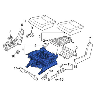 Kia OE - Center Right Seat Frame