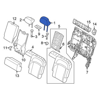 Kia OE - Center Left Outer Headrest