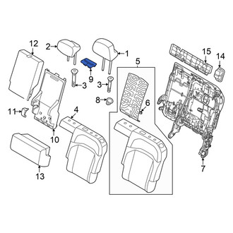 Kia OE - Center Left Seat Belt Guide