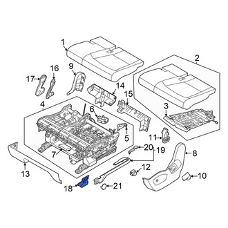 Kia OE - Seat Track Cover
