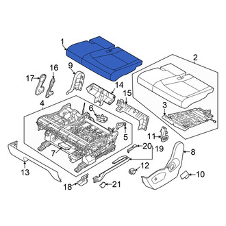 Kia OE - Center Left Seat Cover