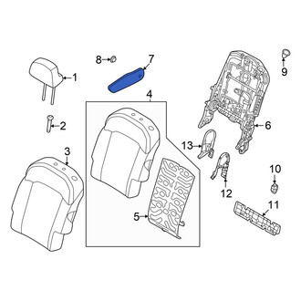Kia OE - Center Left Seat Armrest
