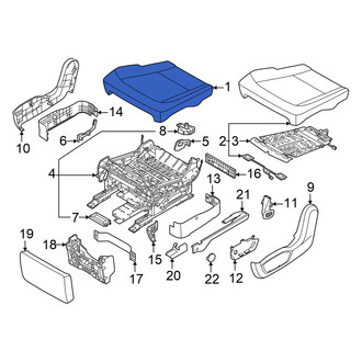 Kia OE - Center Right Seat Cover
