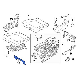 Kia OE - Seat Frame Trim Panel