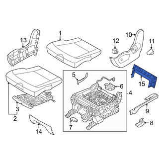 Kia OE - Seat Frame Trim Panel