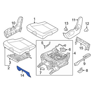 Kia OE - Seat Frame Trim Panel