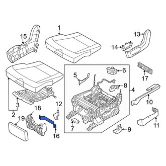 Kia OE - Seat Frame Trim Panel