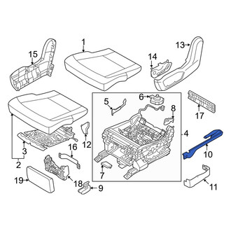 Kia OE - Seat Track Cover