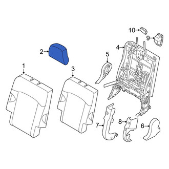 Kia OE - Rear Left Headrest