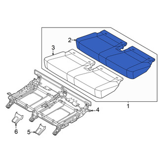 Kia OE - Rear Seat Cover