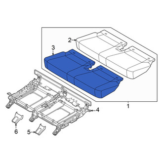 Kia OE - Rear Seat Cushion Foam