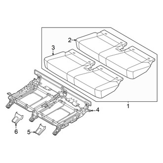 Kia OE - Rear Seat Cushion Foam