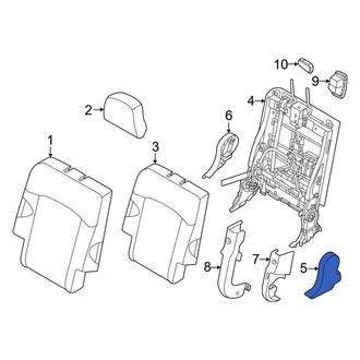 Kia OE - Rear Left Inner Seat Trim Panel