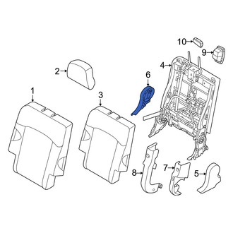 Kia OE - Rear Left Outer Seat Trim Panel
