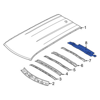 Kia OE - Rear Roof Header Panel