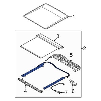 Kia OE - Front Sunroof Assembly