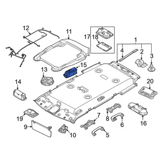 Kia OE - Left Reading Light