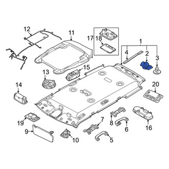 Kia OE - Headliner Clip