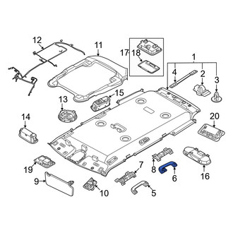 Kia OE - Front Left Interior Grab Bar