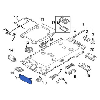 Kia OE - Left Sun Visor