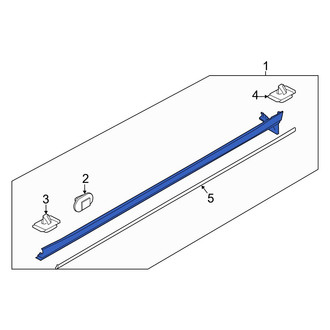 Kia OE - Left Rocker Panel Guard