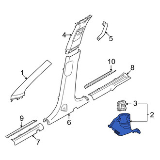Kia OE - Left Kick Panel Trim