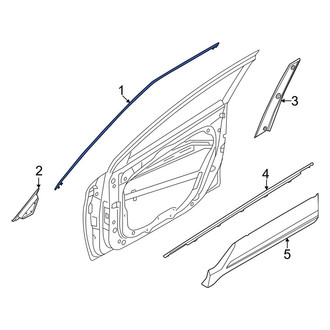 Kia OE - Front Left Door Reveal Molding