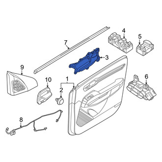 Kia OE - Front Left Inner Interior Door Handle