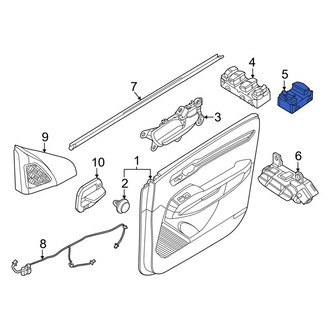 Kia OE - Front Left Door Lock Switch