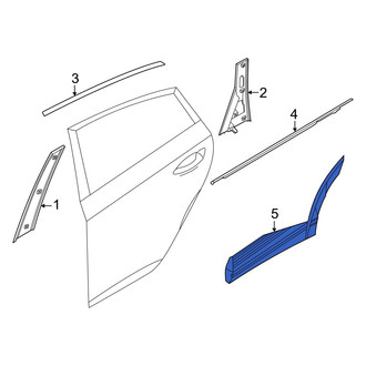 Kia OE - Front Left Door Molding