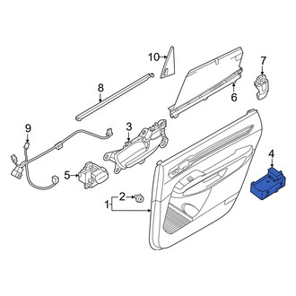 Kia OE - Front Right Door Window Switch
