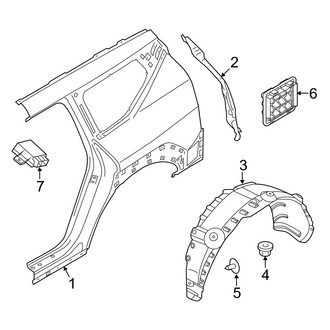 Kia OE - Quarter Panel & Components