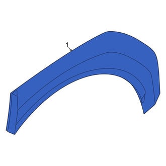 Kia OE - Front Left Wheel Arch Molding