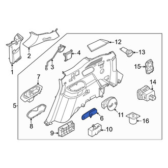 Kia OE - Rear Seat Belt Guide