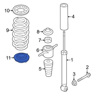 Kia OE - Rear Lower Coil Spring Insulator