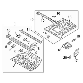 Kia OE - Front Floor Pan