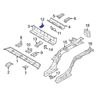 Kia OE - Rear Child Restraint Anchor Plate