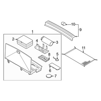 Kia OE - Rear Body & Floor - Interior Trim