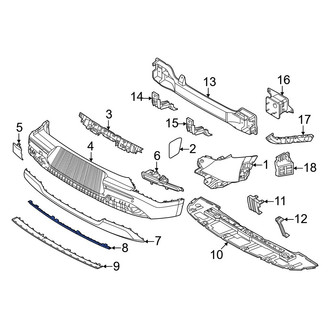 Kia OE - Front Outer Bumper Trim