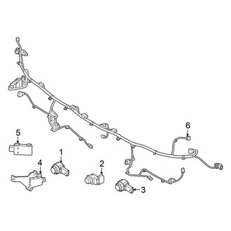 Kia OE - Rear Bumper - Electrical Components