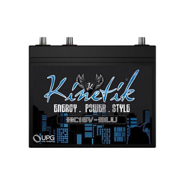 Kinetik® - HC-BLU Series 1600 W 60 Ah AGM Audio Power Battery