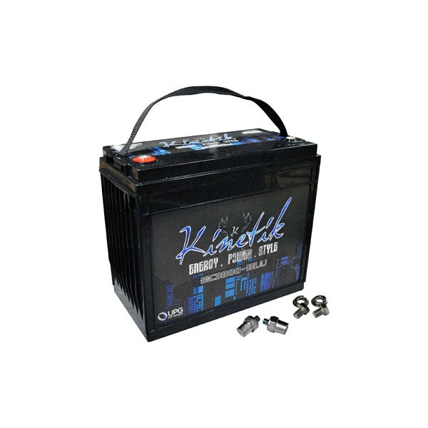 Kinetik® - HC-BLU Series 3800 W 135 Ah AGM Audio Power Battery